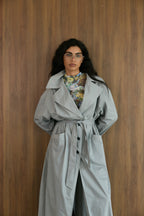DUST GREY SUMMER TRENCH