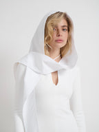 DETACHED HOOD WHITE