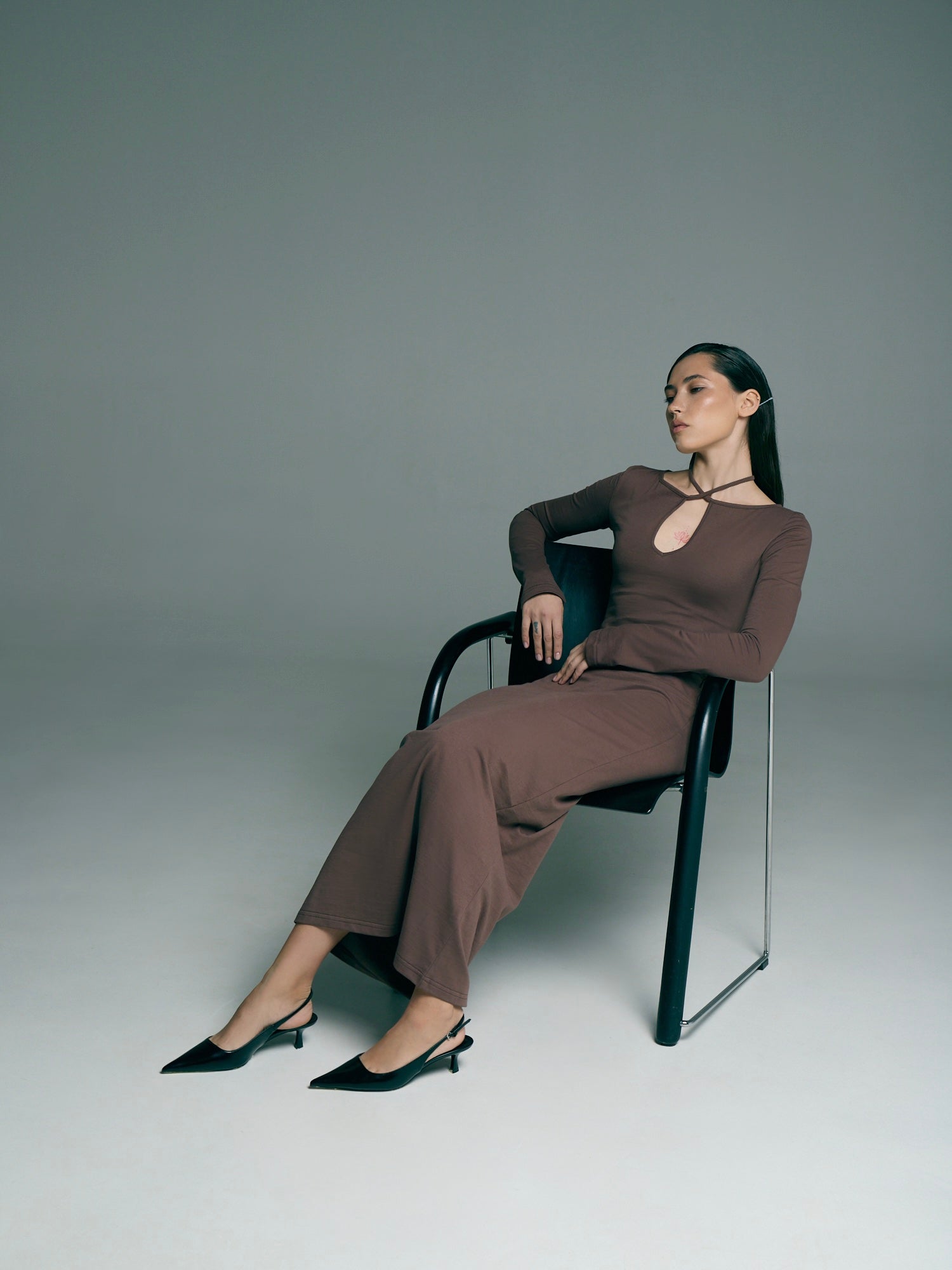 QUIET EARTH LONG DRESS