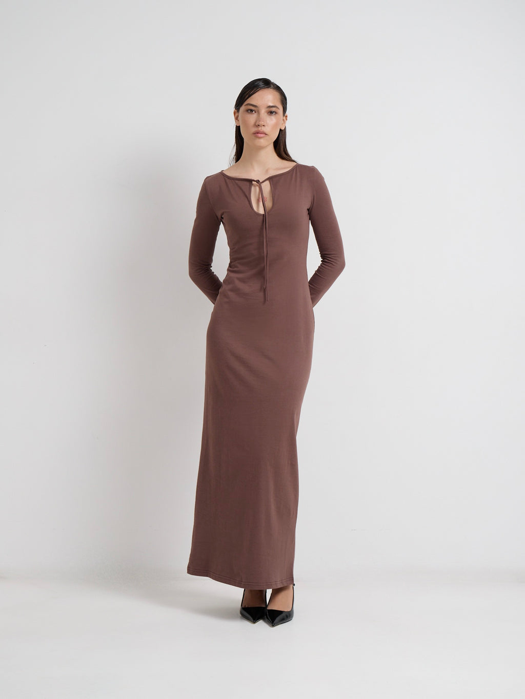 QUIET EARTH LONG DRESS