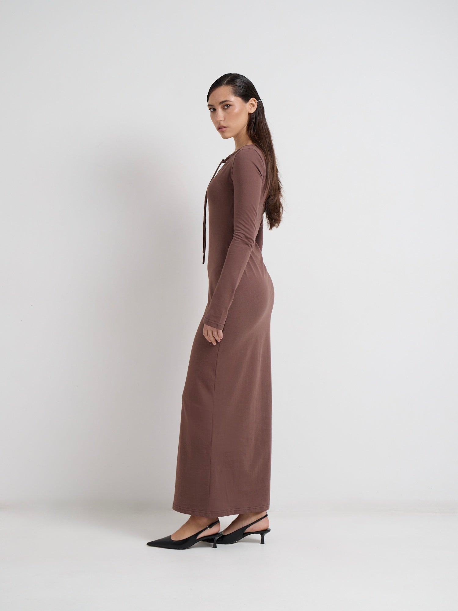 QUIET EARTH LONG DRESS