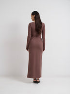 QUIET EARTH LONG DRESS